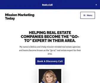 Missionmarketing.today(Real Estate Marketing Agency) Screenshot