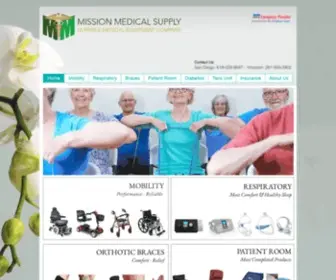 Missionmedicalsupply.com(Mission Medical Supply) Screenshot