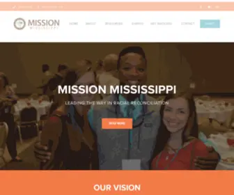 Missionmississippi.org(Mission Mississippi) Screenshot