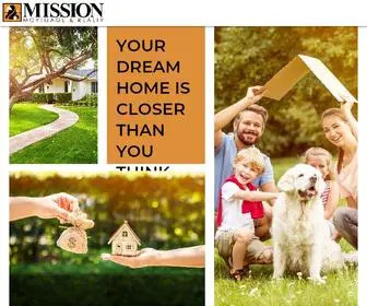 Missionmortgageandrealty.com(Finding the right mortgage) Screenshot