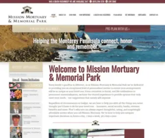Missionmortuary.com(Funeral Homes &amp; Cremation Services) Screenshot