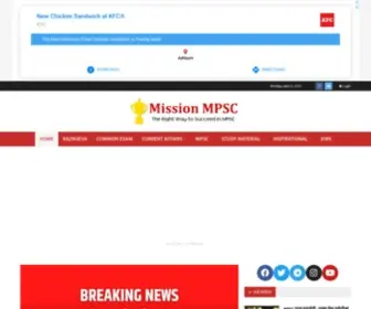 Missionmpsc.com(Mission MPSC) Screenshot