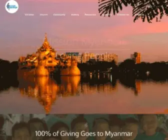 Missionmyanmar.org(Loving People) Screenshot