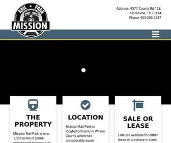 Missionrailpark.com(Mission Rail Park) Screenshot