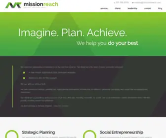 Missionreach.com(Imagine Plan Achieve) Screenshot