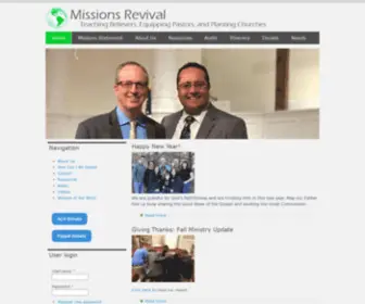 Missionsrevival.org(MISSIONS REVIVAL) Screenshot