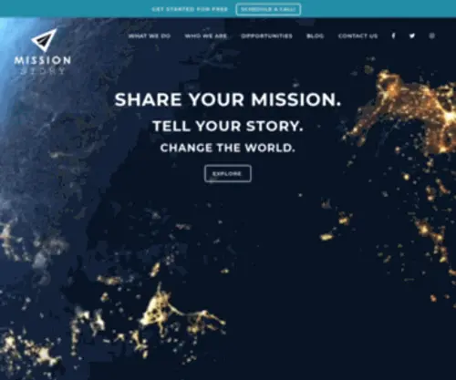 Missionstory.org(Marketing & Branding for Non) Screenshot