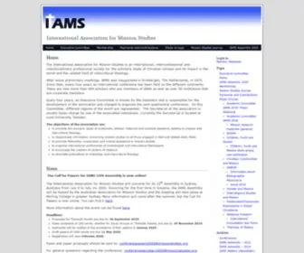 Missionstudies.org(International Association for Mission Studies) Screenshot