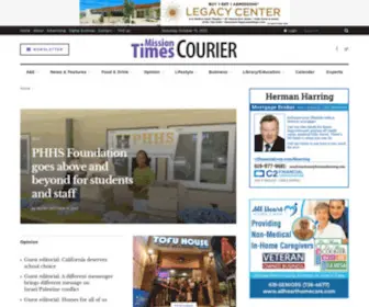 Missiontimescourier.com(Missiontimescourier) Screenshot