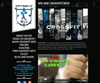 Missiontrainingsystems.co.uk(CrossFit MTS) Screenshot