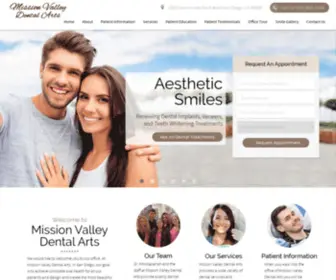 Missionvalleydentalarts.com(Missionvalleydentalarts) Screenshot