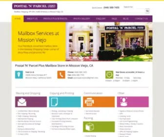 Missionviejo-Mailboxes.com(Postal Plus) Screenshot