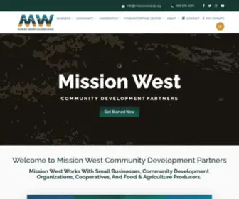 MissionwestCDp.org(Mission West Community Development Partners) Screenshot