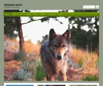 Missionwolf.org(Mission) Screenshot
