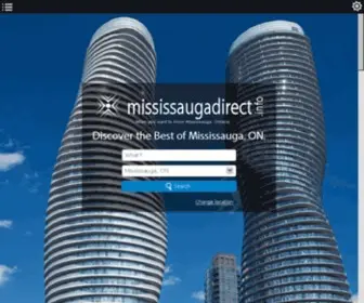 Mississaugadirect.info(When you want to know Mississauga) Screenshot