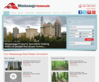 Mississaugahomessale.ca(Mississauga Real Estate) Screenshot