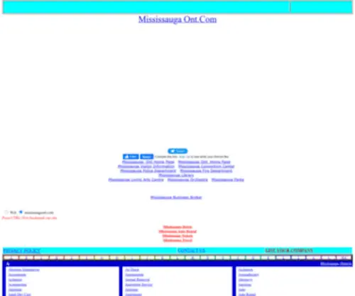 Mississaugaont.com(Mississauga Ontario) Screenshot