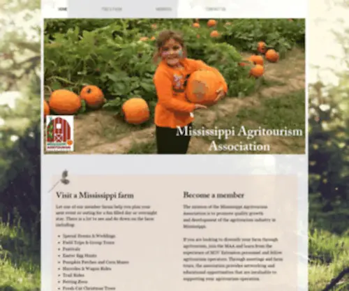 Mississippiagritourism.org(Msagritourism) Screenshot
