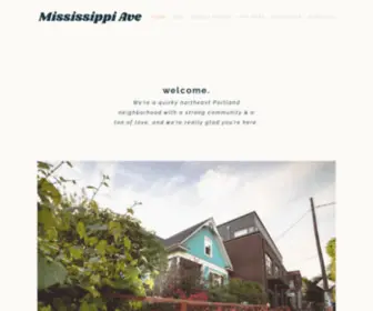 Mississippiave.com Screenshot