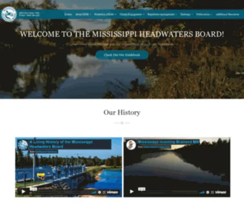 Mississippiheadwaters.org(Mississippiheadwaters) Screenshot