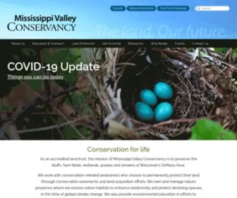 Mississippivalleyconservancy.org(Mississippivalleyconservancy) Screenshot