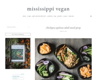 Mississippivegan.com(Mississippi Vegan) Screenshot