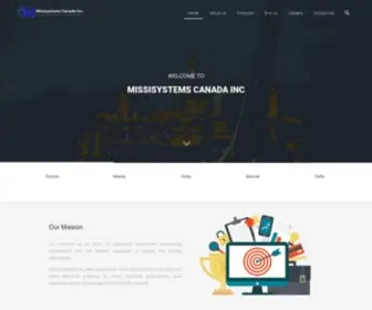 Missisystems.com(Missisystems) Screenshot