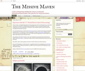 Missivemaven.com(The Missive Maven) Screenshot