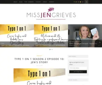 Missjengrieves.com(Real talk) Screenshot