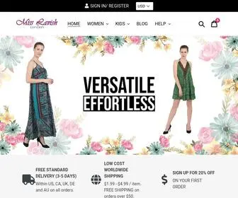 Misslavishlondon.com(Womens Vintage Clothing) Screenshot