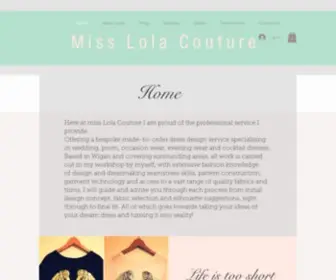 Misslolacouture.com(MissLolaCouture) Screenshot