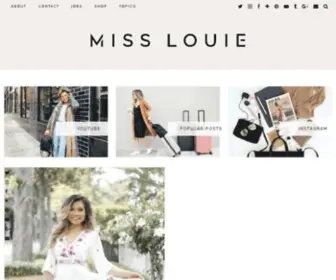 Misslouie.com(Miss Louie) Screenshot