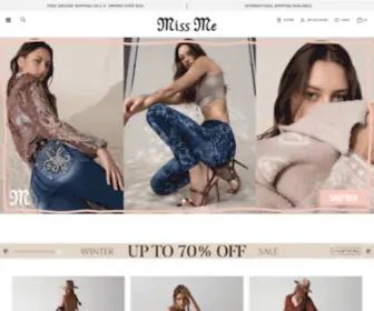 Missme.com(Miss Me Jeans) Screenshot