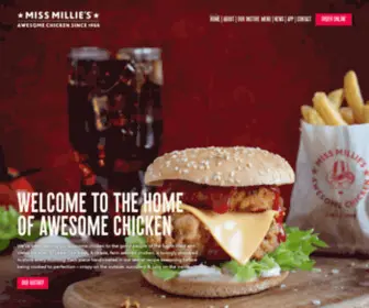 Missmillies.co.uk(Miss Millie's Fried Chicken) Screenshot