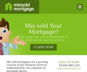 Missoldmortgage.co.uk(Mis-sold Mortgage) Screenshot