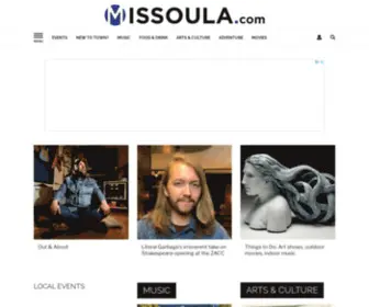 Missoula.com(We’ll tell you everything you want to know about what’s going on) Screenshot