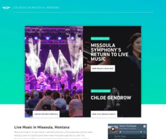 Missoula.live(Missoula Music) Screenshot