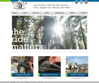 Missoulabicycleworks.com(Missoula Bicycle Works) Screenshot