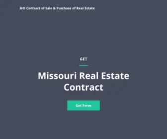 Missouri-Real-Estate-Contract.com(Missouri Real Estate Contract) Screenshot