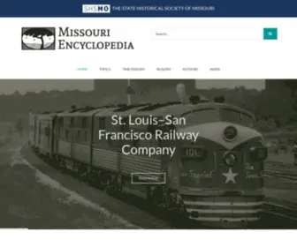 Missouriencyclopedia.org(Missouri Encyclopedia) Screenshot