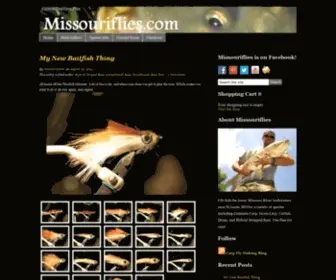 Missouriflies.com(Carp flies for sale) Screenshot