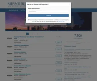 Missourijobdepartment.com(Missourijobdepartment) Screenshot