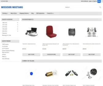 Missourimustang.com(Missouri Mustang Classic Ford Mustang Restoration Parts since 1992) Screenshot