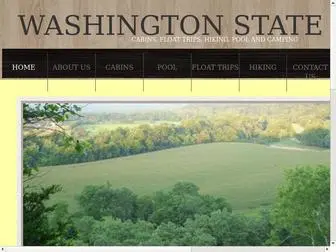 Missouriparkadventures.com(Cabin Rentals) Screenshot