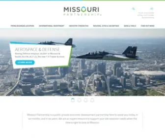 Missouripartnership.com(Missouri Partnership) Screenshot