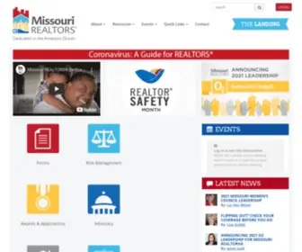 Missourirealtor.org(Missouri REALTORS®) Screenshot