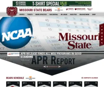 Missouristatebears.com(Missouri State) Screenshot