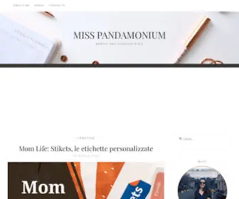 Misspandamonium.com(Misspandamonium) Screenshot