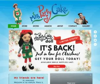 Misspattycake.com(Miss PattyCake) Screenshot