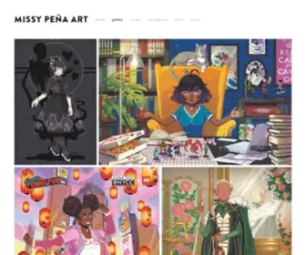 Misspenart.com(Missy) Screenshot